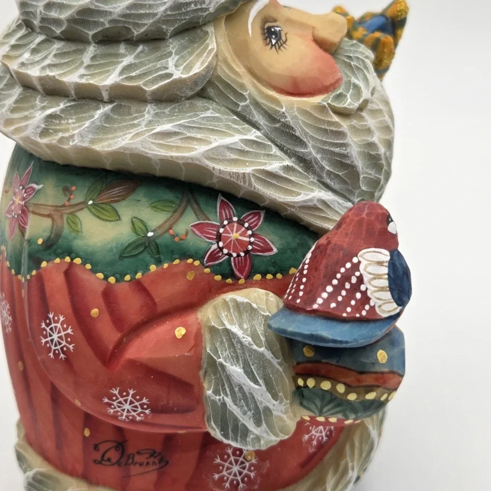 G. DeBrekht 2008 Flitter Flutter Old World Santa Limited Edition Series 518014